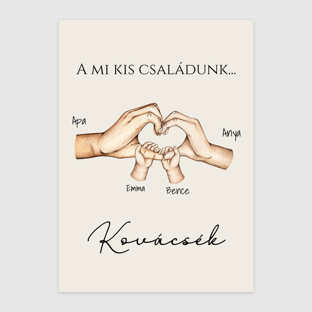 A mi kis családunk...